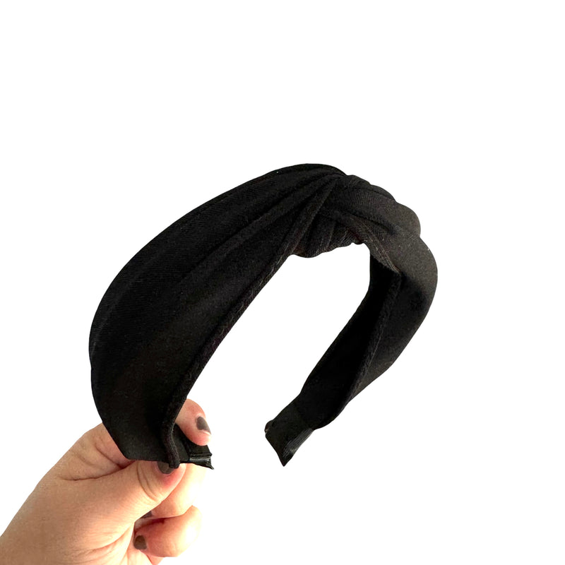 Black Twist Headband