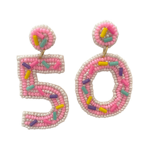 Birthday Milestone - 50 - Light Pink