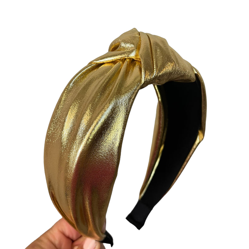 Metallic Gold Headband
