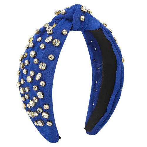 Sprinkled Gems - Royal Blue Headband