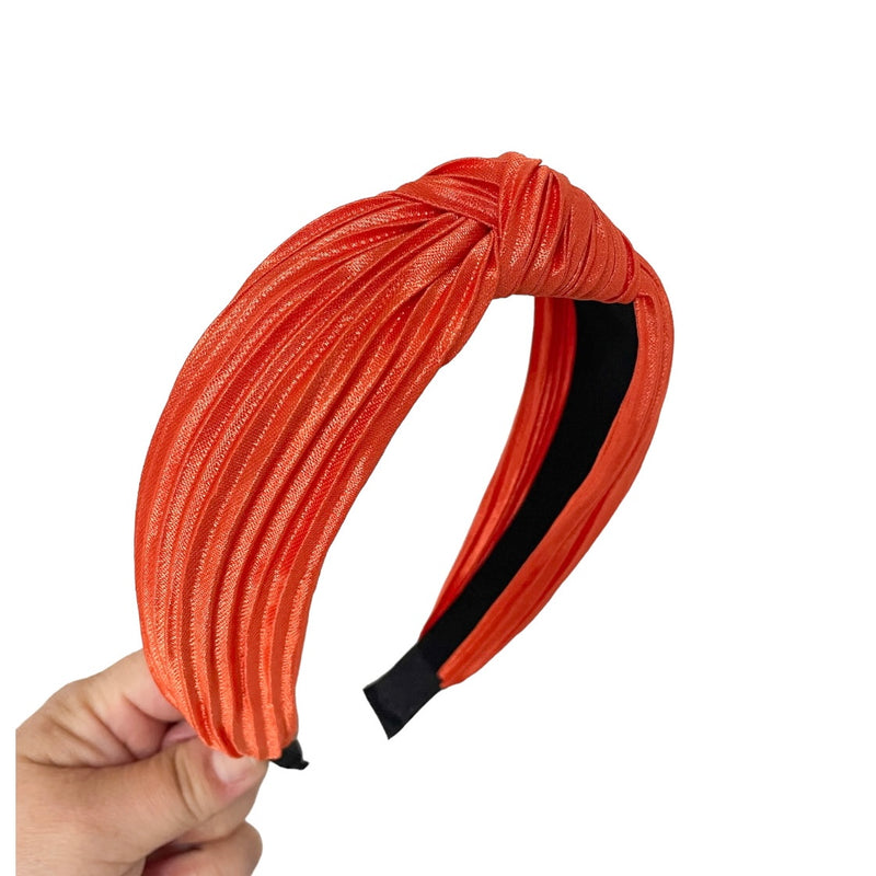 Crinkle Orange Headband