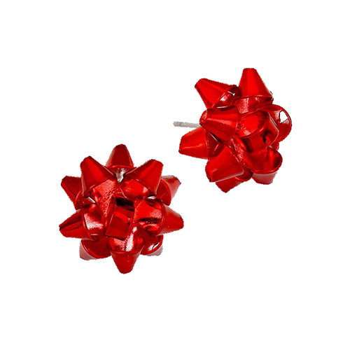Red Bow Studs