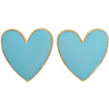 Robin Blue Enamel Heart