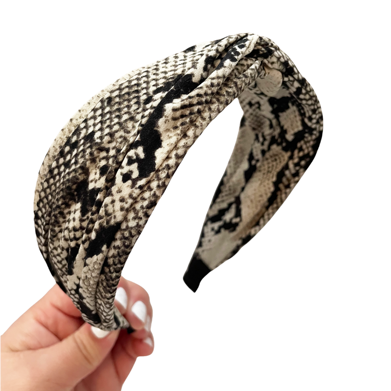 Snakeprint Headband