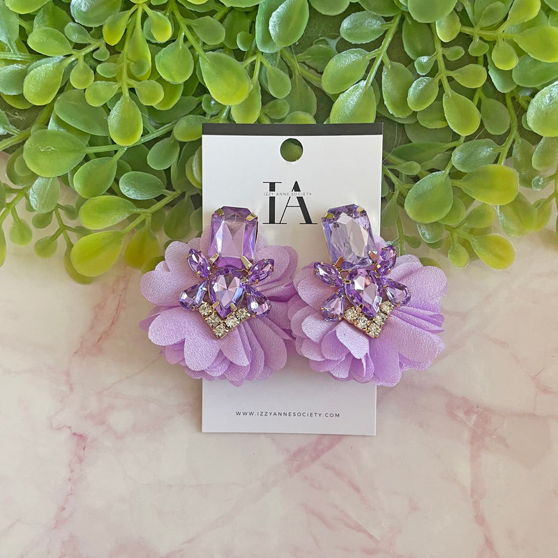 Floral Ruffles - Lilac