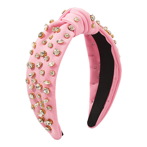 Sprinkled Gems - Lt Pink Headband