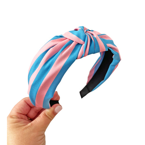 Carnival Stripe - Pink + Blue