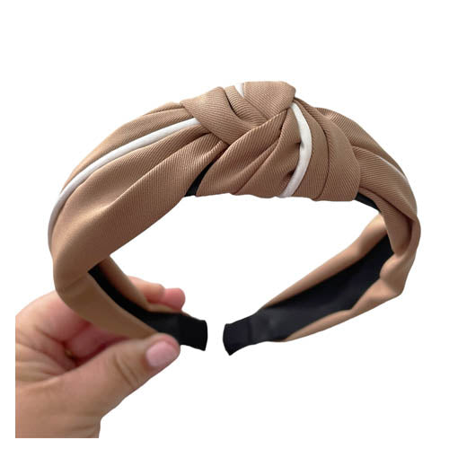 Prep Line - Kahki Headband
